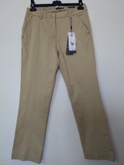 Yes Zee Beige Straight Pants