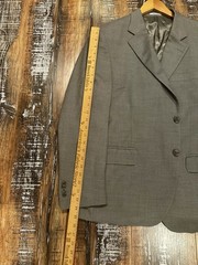 Peter Millar Crown 44S Men’s Gray 100% Wool Sports Coat Blazer CA00429 Canada