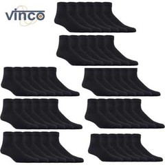 Wholesale Bulk Lots Men Plain Ankle Quarter Low Cut Cotton Socks Size 9-11 10-13