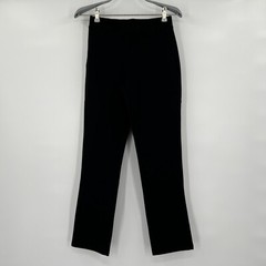Quince Women’s Black Ultra-Stretch Ponte Pants Straight Leg XS Petite 28″ NWT