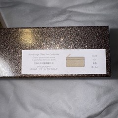 Kate Spade New York Glitter Slim Gold Glitter Cardholder Case Wallet Gold In Box