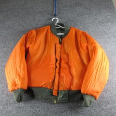 Rothco Jacket Mens XS Green MA-1 Reversible Bomber Flight Army Nylon Insulated