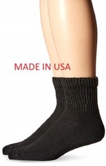 Dr. Scholl’s Men’s Diabetic Ankle Socks 2-Pack “COMFORT & RELIEF” MADE IN USA