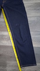 Frank & Oak Cyndi Straight Fit Selvedge Denim Blue Jeans High Rise Size 24×28