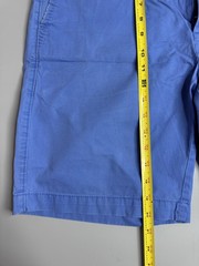 Daniel Cremieux Bright Blue Flat-Front Cotton Shorts