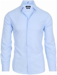 Nautica Slim Fit Mens Dress Shirts Long Performance Fabric Wrinkle Free 4Way