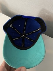Pink Dolphin Dolphin Blue & Teal Adjustable Baseball Cap Hat