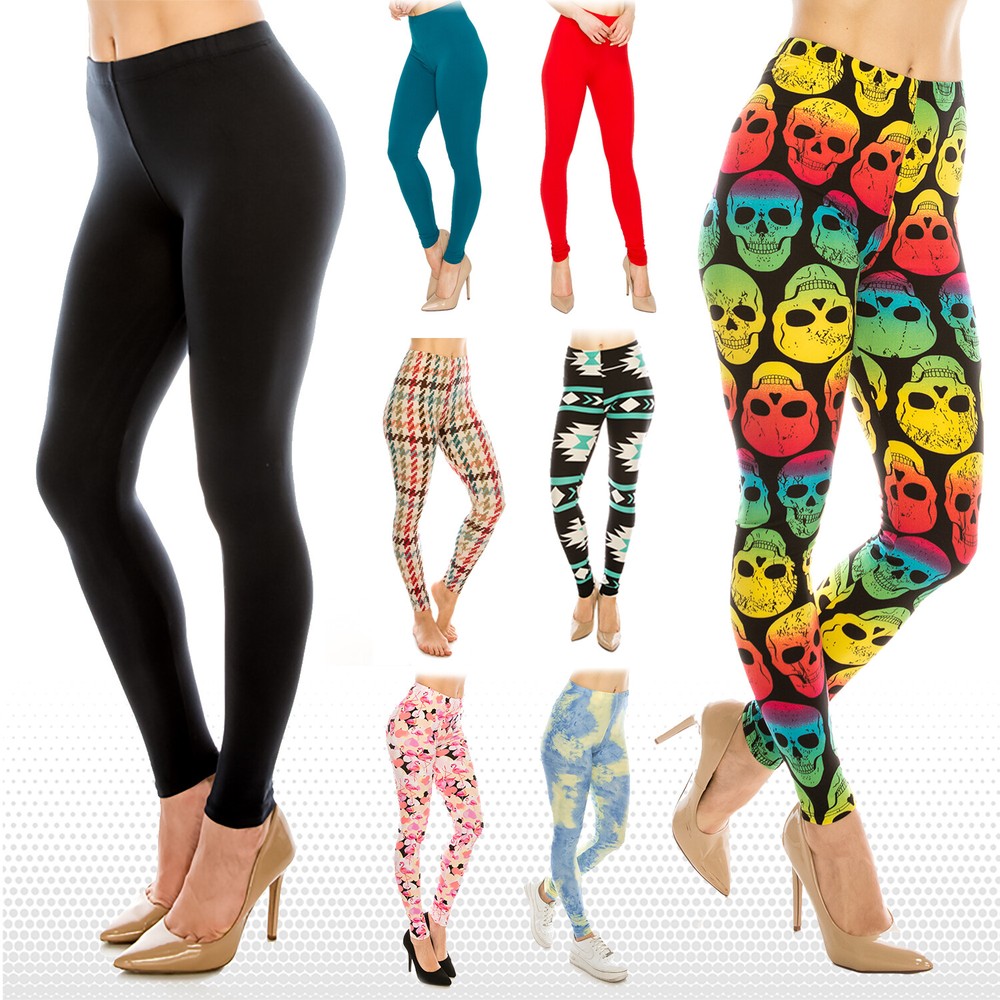Womens Buttery Ultra Soft Premium Leggings (Patterned and Solid) *FREE SHIPPING*