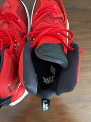 Size 9.5 – Nike LeBron XIII 13 On Court – University Red and White