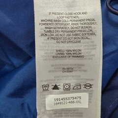 Columbia Interchange 3-in-1 Jacket Mens XXL Navy Blue Waterproof Shell Fleece