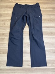 Truewerk T2 Cargo Utility Black 34×32 Tech Workwear Pants Gorpcore Mens EUC