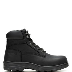 Wolverine Men Carlsbad Waterproof 6″ Steel-Toe Work Boot Shoes