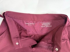 Women’s Outdoor Voices RecTrek Zip-Off Pants Shiraz/Taupe/Mocha Colorblock NWT