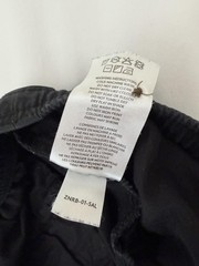 Zanerobe Jogger Pants Mens 34 Black Elastic Cuff Drawstring Stretch Casual