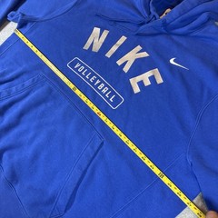 NIKE Volleyball Hoodie Blue Large Logo Sz XL High School College Apparel