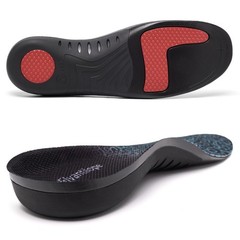 Plantar Fasciitis Insoles for Men Women, 220+ lbs Heavy Duty Support Pain Rel…