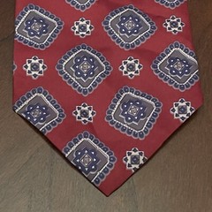 Vintage Manhattan 100% Polyester Men’s Neck Tie Made In Dominican Republic ￼