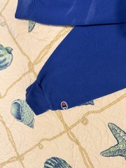 Champion Men’s Kansas Jayhawks KU Graphic Crewneck Fleece Sweatshirt Blue XL