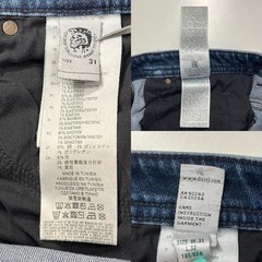 mens diesel jeans navy denim 31