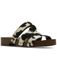 Steve Madden Canal Cow Print Wedge Shoes Size 7 M NWT