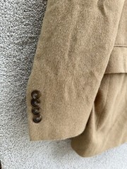 Jos. A. Bank Tan Sport Coat Camel Hair Mens 41R Blazer Sport Coat