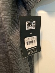 Athletic Works Driworks Quick Dry Tee Shirt Mens Medium Short Sleeve Gray NWT