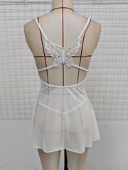 Plus Size Sexy-Lingerie-Lace-Women’s-G-string-Underwear-Babydoll-Nightwear-Dress