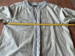 SHEIN Lace Shirt Blouse / Tunic Top Size L