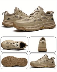 Mens Waterproof Work Boots Steel Toe Safety Shoes Indestructible Non Slip Boots