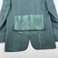 Vintage Brioni Blazer Mens 40 Green 100% Cashmere Cuzzens Sport Coat Italy