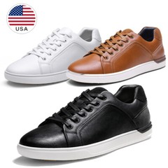 Men’s PU Leather Casual Shoes Classic Skate Shoes Fashion Sneakers