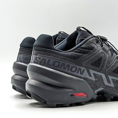 Salomon “Speedcross 6” Men’s Moderate Terrain Running Shoe [Black/Phantom] – NEW