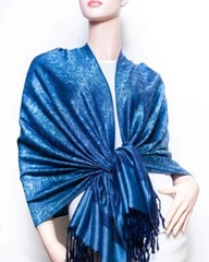 Jacquard Paisley Pashmina Shawl / Wrap / scarves 52 colors us wholesaler