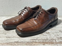 ECCO Helsinki 2 Potting Soil Brown Lace Up Dress Shoes EU 47 Mens 13 – 13.5 US