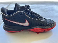 Nike LeBron XX Men’s Low Top Basketball Sneakers Black/Red/Gold DJ5423