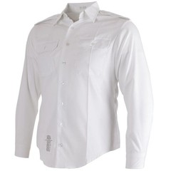 US Army ASU White Dress Long Sleeve Uniform Shirt 16×32/33-C Long Sleeve Large