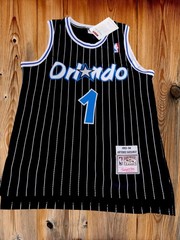 Orlando Magic Jersey Penny Hardaway #1 Throwback Jersey Men’s Black