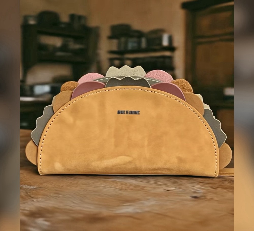 Multipurpose Taco Wallet by Hide & Drink
