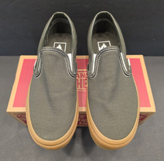 Vans Classic Slip-On Gumsole Obsidian Fern VN000DAHFRN WMNS 6..5 MENS 5.0 NEW