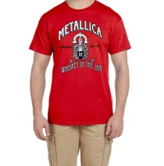 Metallica Whiskey in the Jar Men’s T-Shirts (Multiple Variations)