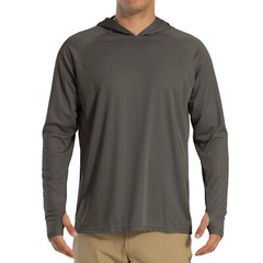 UPF50+ Men’s Long Sleeve Fishing Shirts UV Protection Hoodie Casual Sport Shirts