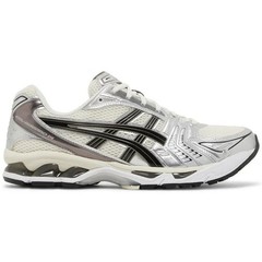 ASICS Gel-Kayano 14 Men’s Silver Cream GEL Cushion Retro Running Shoes
