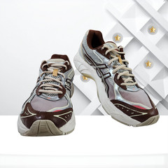 Above The Clouds x ASICS GT 2160 Cream Chocolate Brown 1203A654 100 Men Size 9.5