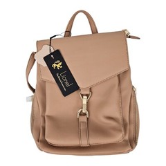 Patricia Vegan Leather Backpack Bag Purse Dark Blush Tone Straps NWT