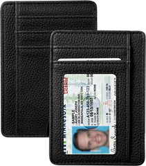 Fintie Slim Minimalist Front Pocket Wallet, RFID Blocking Credit Card Holder Car