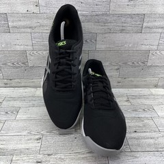 Asics Gel Game 8 Black Green Athletic Trainer Shoes 1041A192 Men Size 11