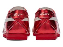 Onitsuka Tiger Mexico 66 Red Metallic Leather Sneakers Shoes Unisex w/ Box
