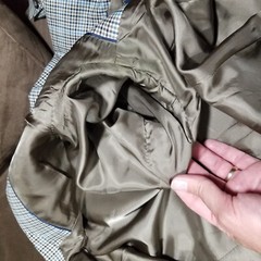 VTG BROOKS BROS 1818 MADISON WOOL BLAZER HOUNDS TOOTH MADE IN USA 44L