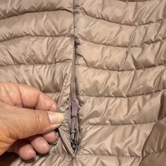 32 Degrees Heat Women’s Brown Lightweight Down Full Zip Puffer Jacket Size L