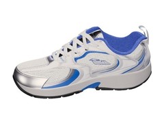 Avia Women’s Blue Leather Mesh Lace-Up Performance Athletic Sneakers Shoes: 6-11